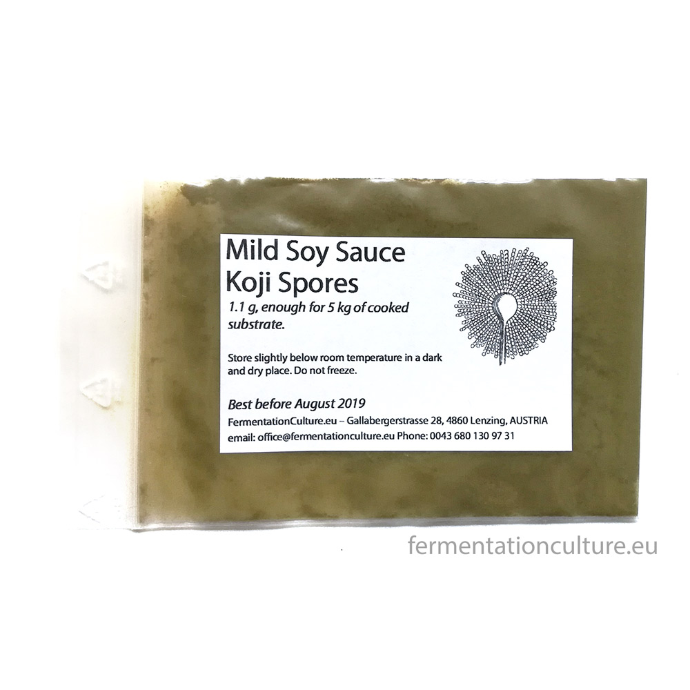 Soy Sauce Koji Spores fermentationculture.eu