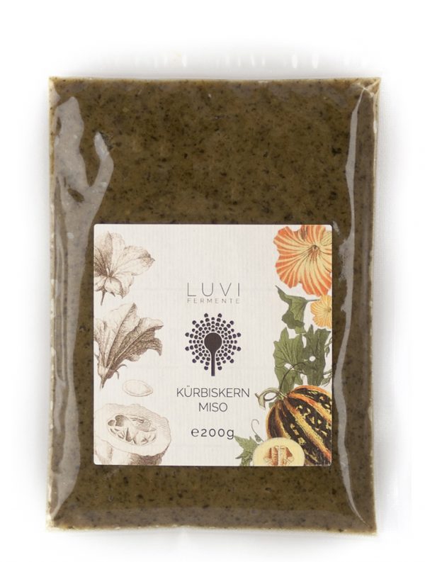 A bag of pumpkinseed miso
